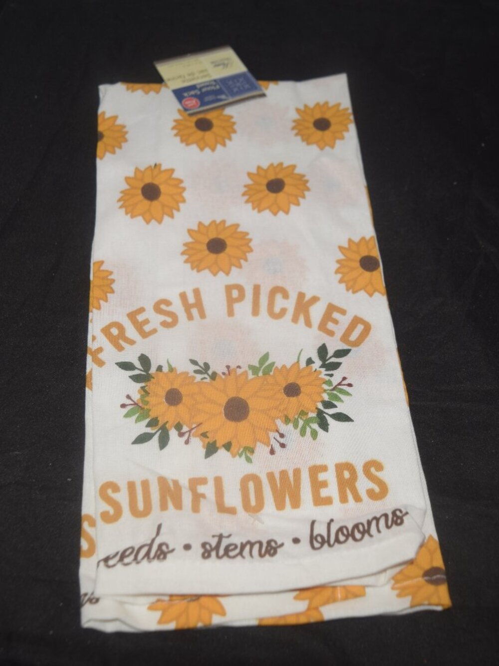 🍂NWT Fresh Picked Sunflowers Flour Sack Kitchen Towel Fall Decor